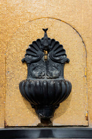 design element in the cultural center of qatar in dohaの写真素材