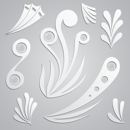 Floral pattern in a realistic styleのイラスト素材