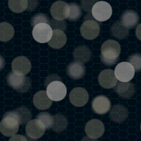 Brightness seamless lights design. Transparent sparkles. Blurred light. Calming dark background...