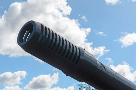 Barrel of artillery weaponsの写真素材