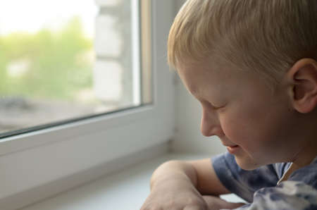 Missing child. Abandoned toy. Loneliness.の写真素材