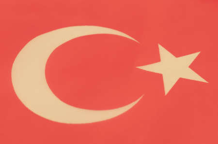 Abstract image of a fragment of the flag of Turkey