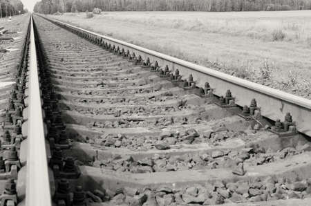 The current railway, going into the distance