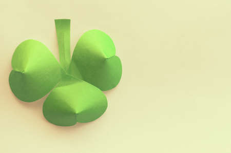 Clover leaves. St. Patrick's Day in Irelandの写真素材