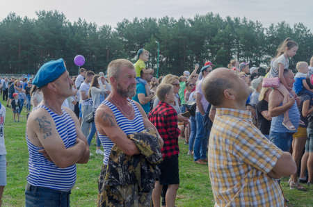 Brest, Belarus - August 2 , 2019: Day of airborne troops and special forcesのeditorial素材
