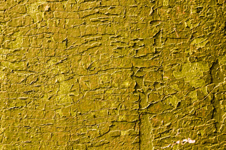 Abstract background of peeling old brown paint.の写真素材