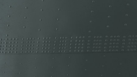 Green Metal texture with rivets.の写真素材