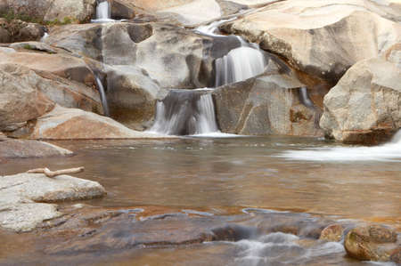 water that falls at much speed