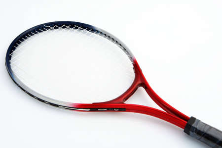 it is a racket of tennisの写真素材