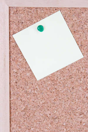 it a postit over a white black groundの写真素材