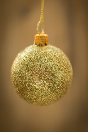 Christmas decoration. Christmas ball with ornamentsの写真素材