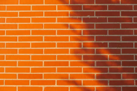 Detail of a red brick wall texture for backgroundの写真素材