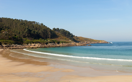 Beautiful beach with a beautiful waterの写真素材