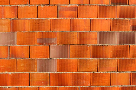 Photo of texture of brick wall for backgroundの写真素材