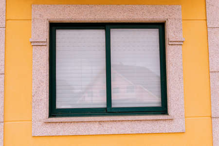 Beautiful traditional window of a small Spanish village
