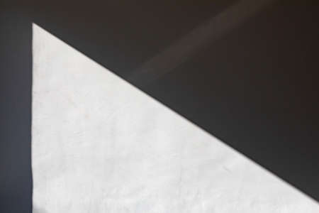 Black shadows on the concrete wall, abstract shadow, background for ideas