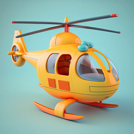 Children toy on a colorful background. Generative AIの写真素材