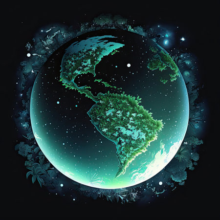 Earth's Day. Eco friendly concept. World environment day background. Generative AIの素材