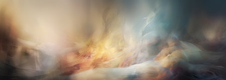 Abstract illustration soft pastel with glowing light and sun rays in light gray, amber, and more. Perfect as a background by generative AIの素材