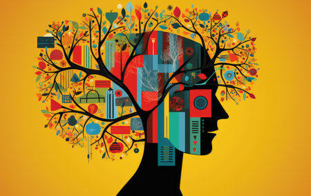 Creative Mind Tree: Symbolic Representation of Knowledge and Ideas by Generative AIの素材