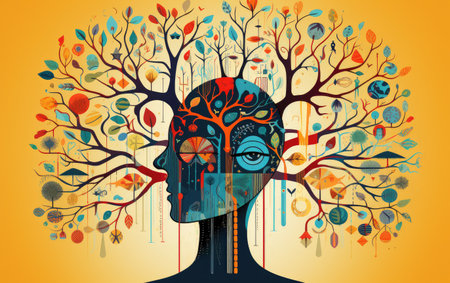 Creative Mind Tree: Symbolic Representation of Knowledge and Ideas by Generative AIの素材