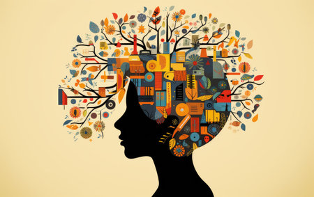 Creative Mind Tree: Symbolic Representation of Knowledge and Ideas by Generative AIの素材