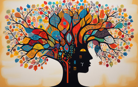 Creative Mind Tree: Symbolic Representation of Knowledge and Ideas by Generative AIの素材