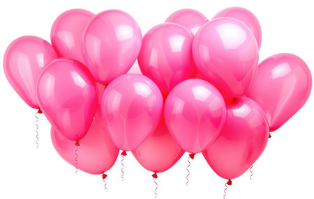 Bountiful Pink Balloons for Joyous Celebrations by Generative AIの素材