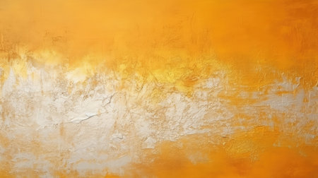 Golden Hues of Creativity: An Abstract Textured Symphony in Yellow by Generative AIの素材