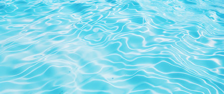 Serene Aquatic Symphony: Gentle Rippling Water Patterns and Light by Generative AIの素材