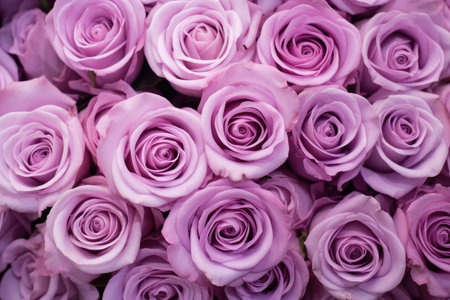 A Symphony of Pink: Lavish Rose Ensemble Emanating Grace and Romance by Generative AIの素材