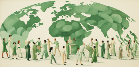 ogether for Earth: A Vision of Unity and Sustainability by Generative AIの素材