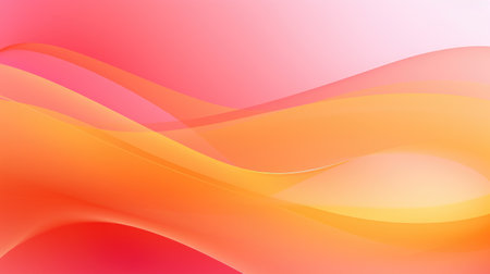 Sunset Hues Abstract - Serenity and Warmth in Gradient Art, by Generative AIの素材