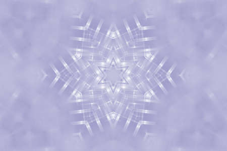 Abstract christmas blue background with snowflake pattern.