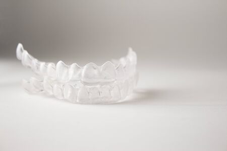 Postural plastic denture teeth correction.の写真素材