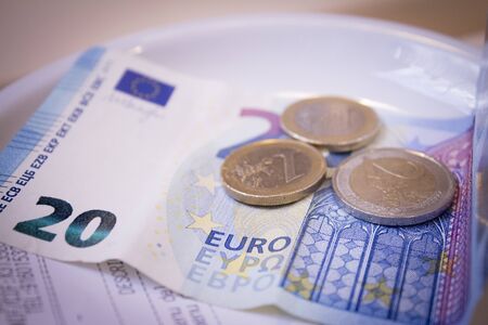 Paying features euros