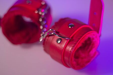 Erotic toys for bondage gamesの写真素材