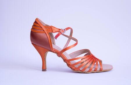 Women sandal for Latin danceの写真素材