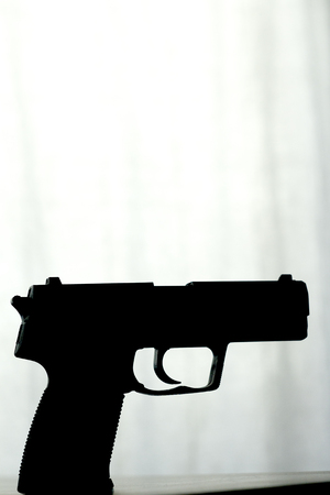 Isolated pistol without peopleの写真素材