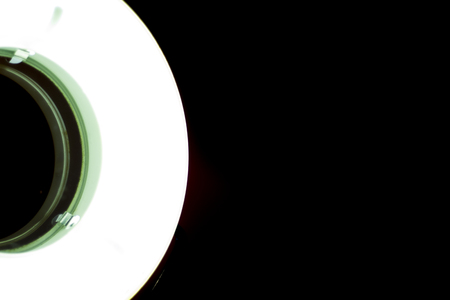 Focus of light to do face cleaning and makeup. No people. Copy spaceの写真素材