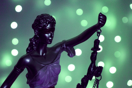 Goddess of justice representative of the law. No peopleの写真素材