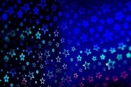 Colorful stars on backgroundの写真素材