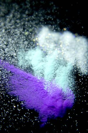 Nails acrylic powder to make acrylic gel. Backgroundの写真素材