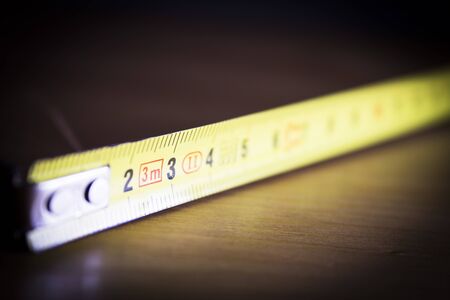 Tape to measure anythingの写真素材