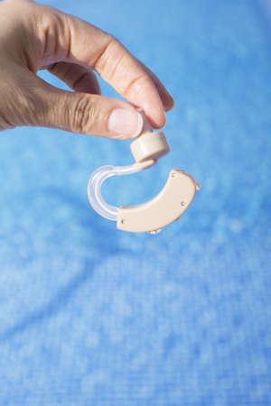 Hearing aid for people with hearing impairment