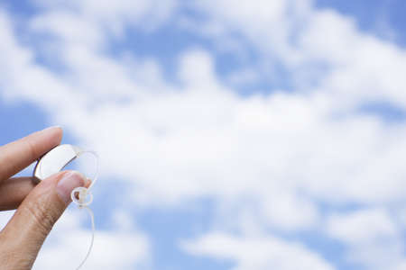 Hearing aid for people with hearing impairment
