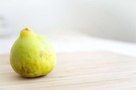 Green figs a fruit that has many beneficial properties for the body. No peopleの写真素材