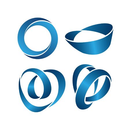 Blue Mobius Stripのイラスト素材