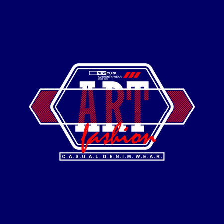 Art design template. Creative retro style for logo, label, badge, sign. Vector illustrationのイラスト素材