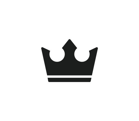 Crown Icon Mark Vector Illustration Design Editable Resizable EPS 10のイラスト素材